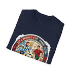 Unisex - Legends Unite Fans’ Choice World Cup T-Shirt — “Survival Pack: Chips & Hope”.