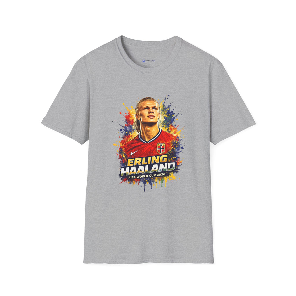 Norway legend Soccer T‑Shirt — Watercolor Portrait Football Tee