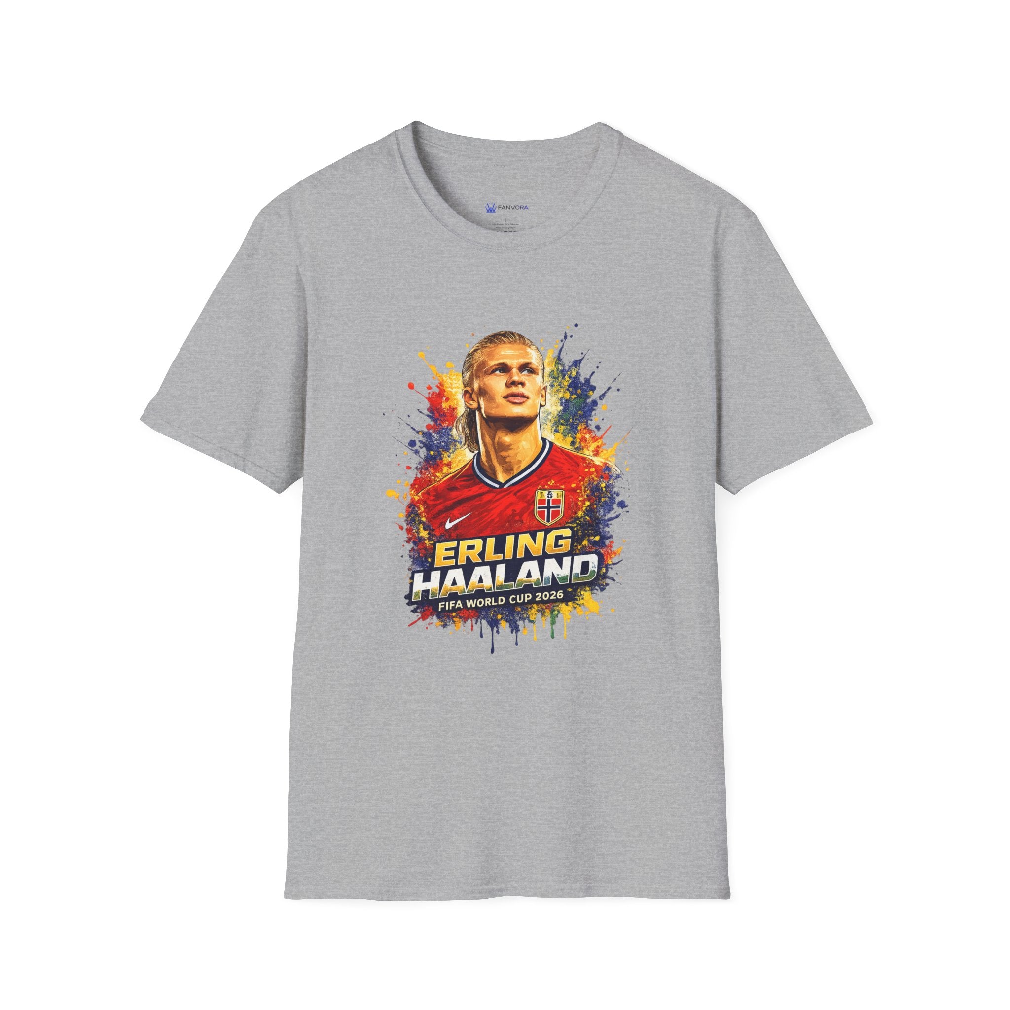 Norway legend Soccer T‑Shirt — Watercolor Portrait Football Tee