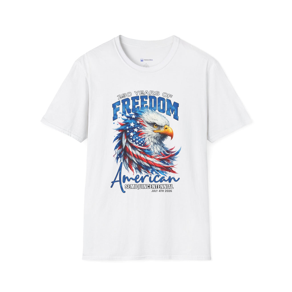Freedom Eagle T‑Shirt — 250 Years of American Pride