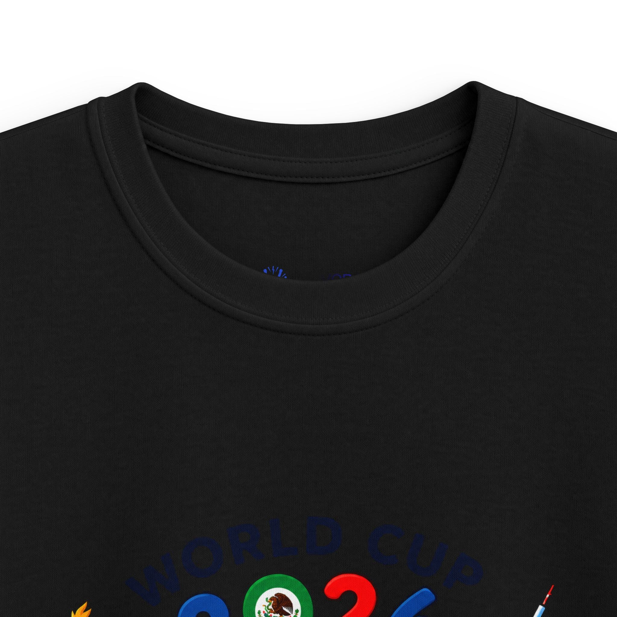 Kids Tee -  America Soccer Mascot & Landmarks