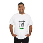 Gym Mode On T-Shirt — Workout Tee with Barbell Graphic