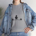 CrossFit Weightlifter T-Shirt — Barbell Silhouette Gym Tee