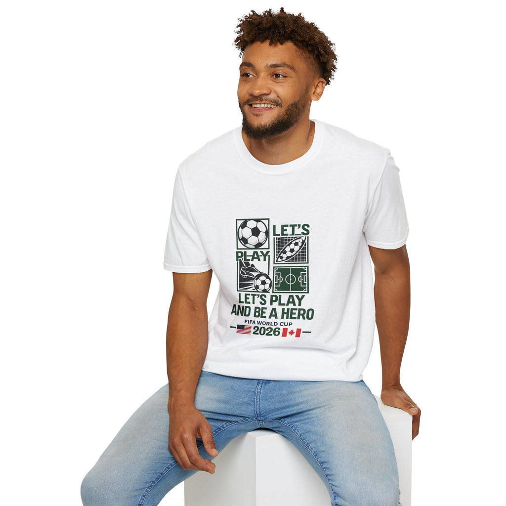 Soccer "Let's Play" T-Shirt — Fan Tee