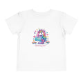 4th Birthday Unicorn Toddler Tee — "Birthday Girl"