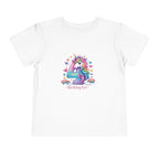 4th Birthday Unicorn Toddler Tee — "Birthday Girl"