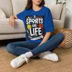 Sports Are Life T‑Shirt — Multi‑Sport Athletic Graphic Tee black sports.