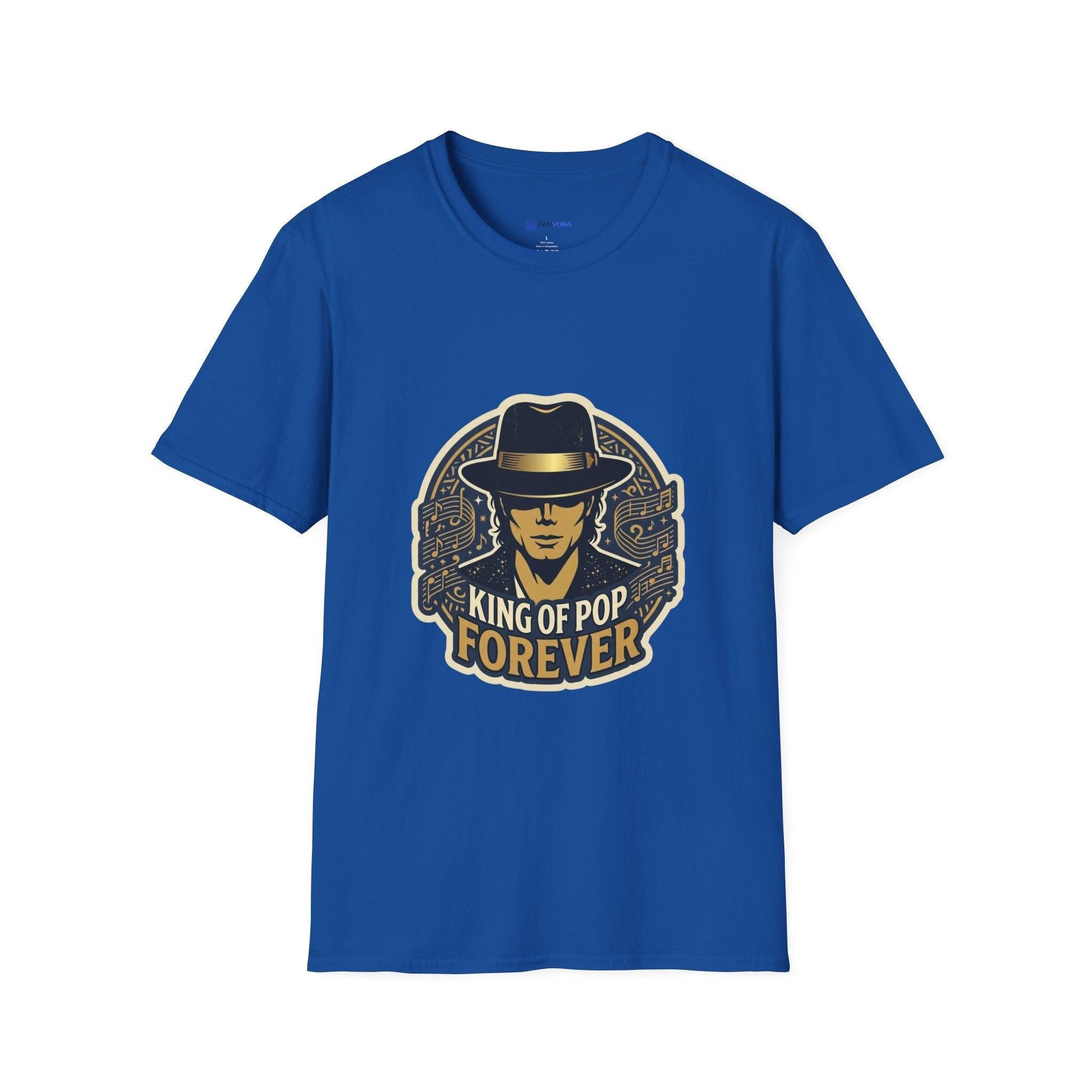 King of Pop Forever T-Shirt — MJ: Legacy Unending Graphic Tee.