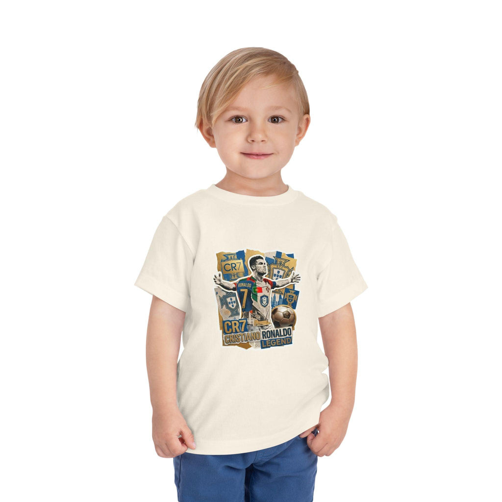 CR7 Fan Inspired Toddler Soccer T‑Shirt — Kids Football Fan Tee.