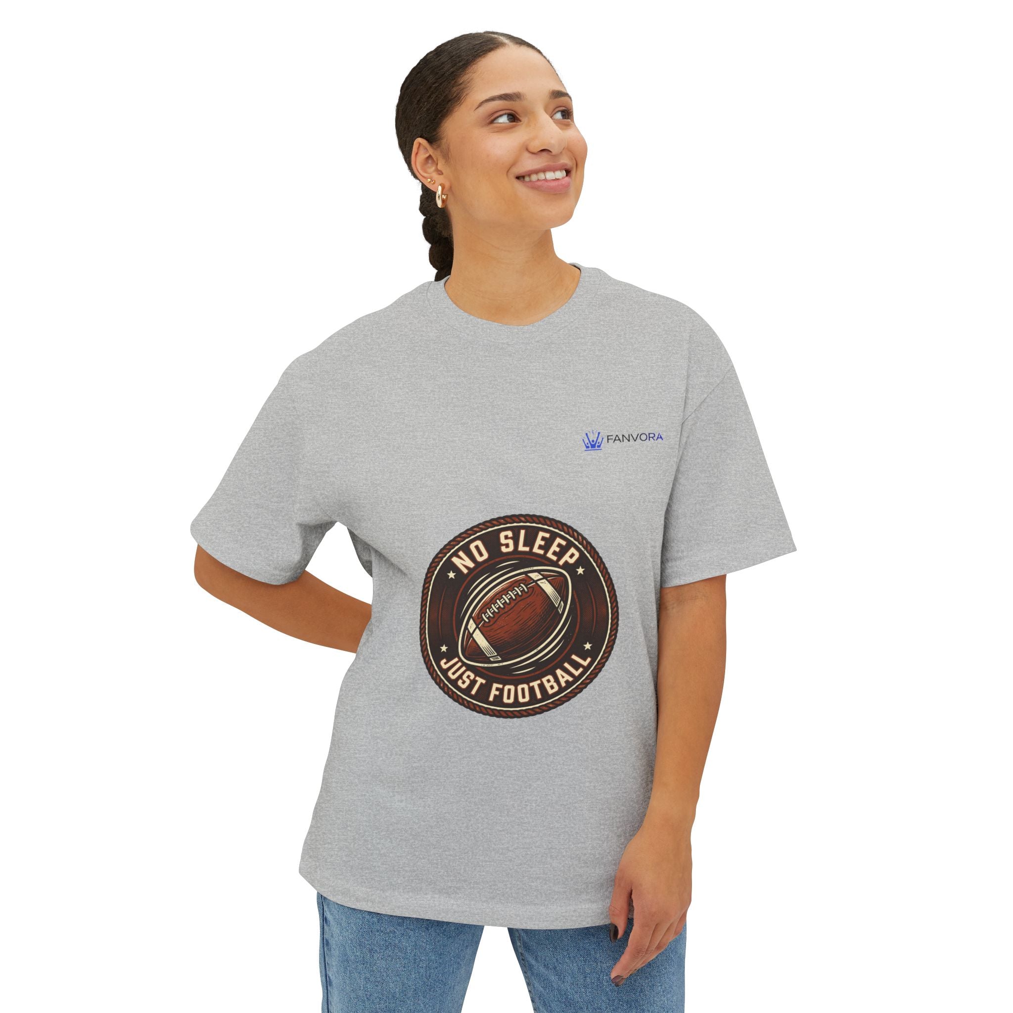 American Football Tee — "No Sleep Just Football" Matchday T-Shirt