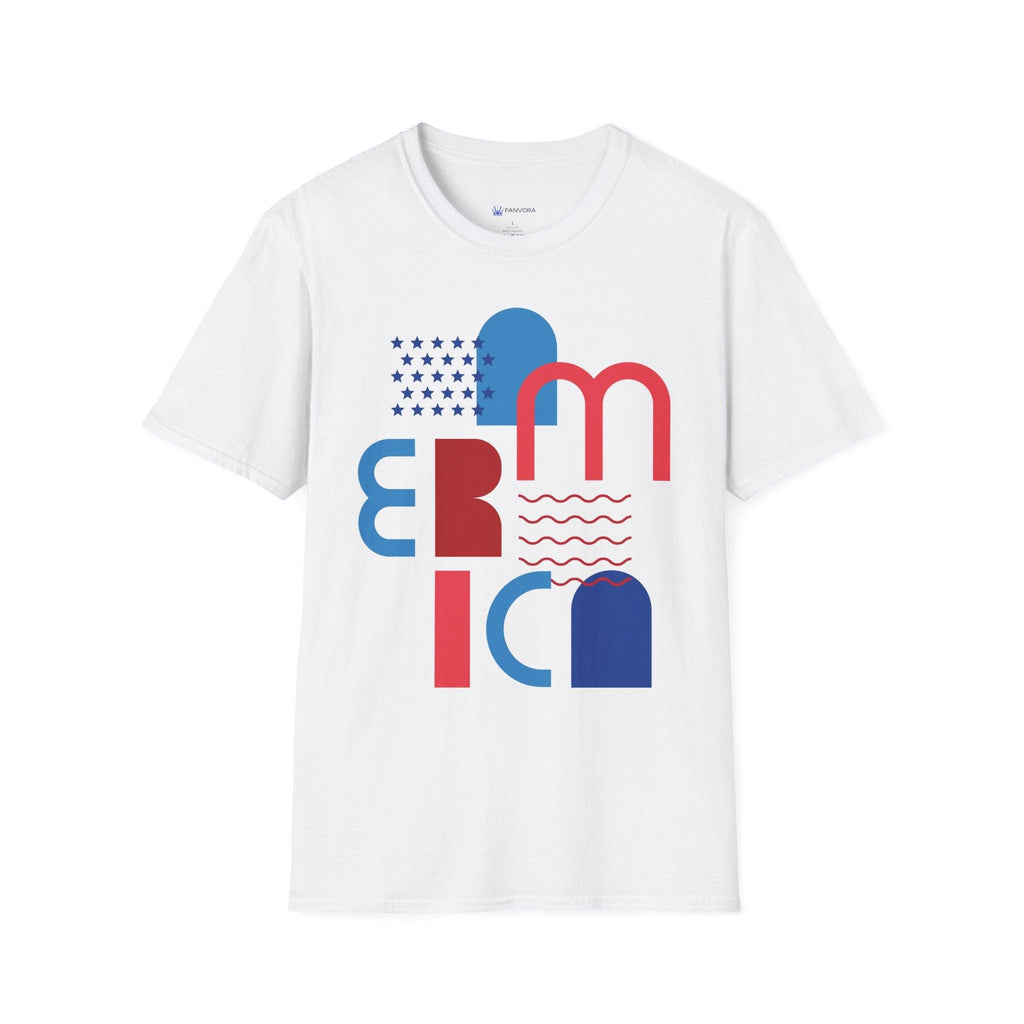 Modern America graphic t-shirt design
