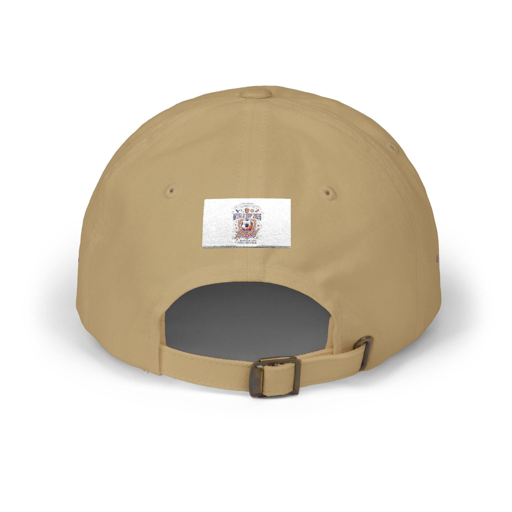France #10 Rising Star Footballer Fan Cap — Dad Cap with Vintage Bear Graphic.