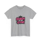 Queen of the Gym T-Shirt — Pink Crown Fitness Tee