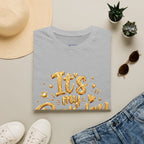 Birthday T-Shirt — "It's My Birthday" Gold Glitter Script Party Tee