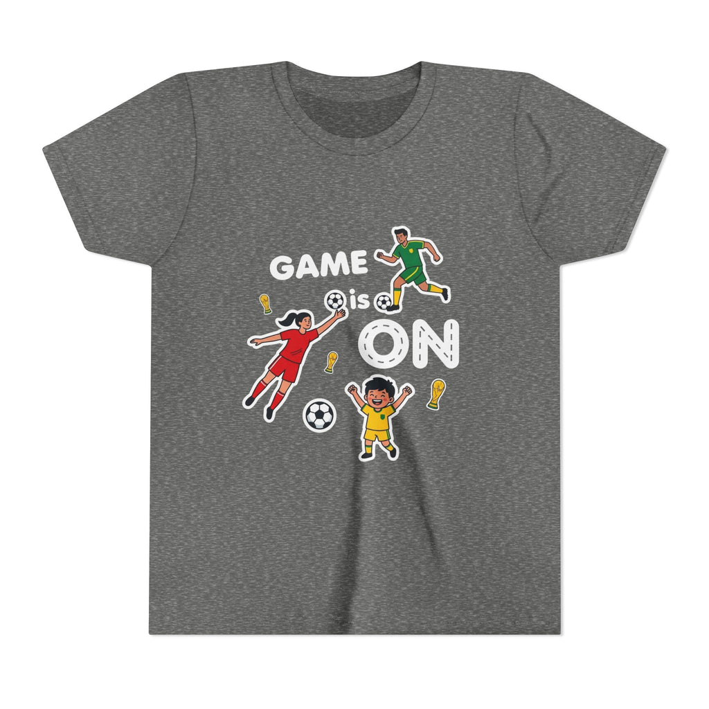 Kids Soccer Players T-Shirt 2026— Youth Football Team Tee