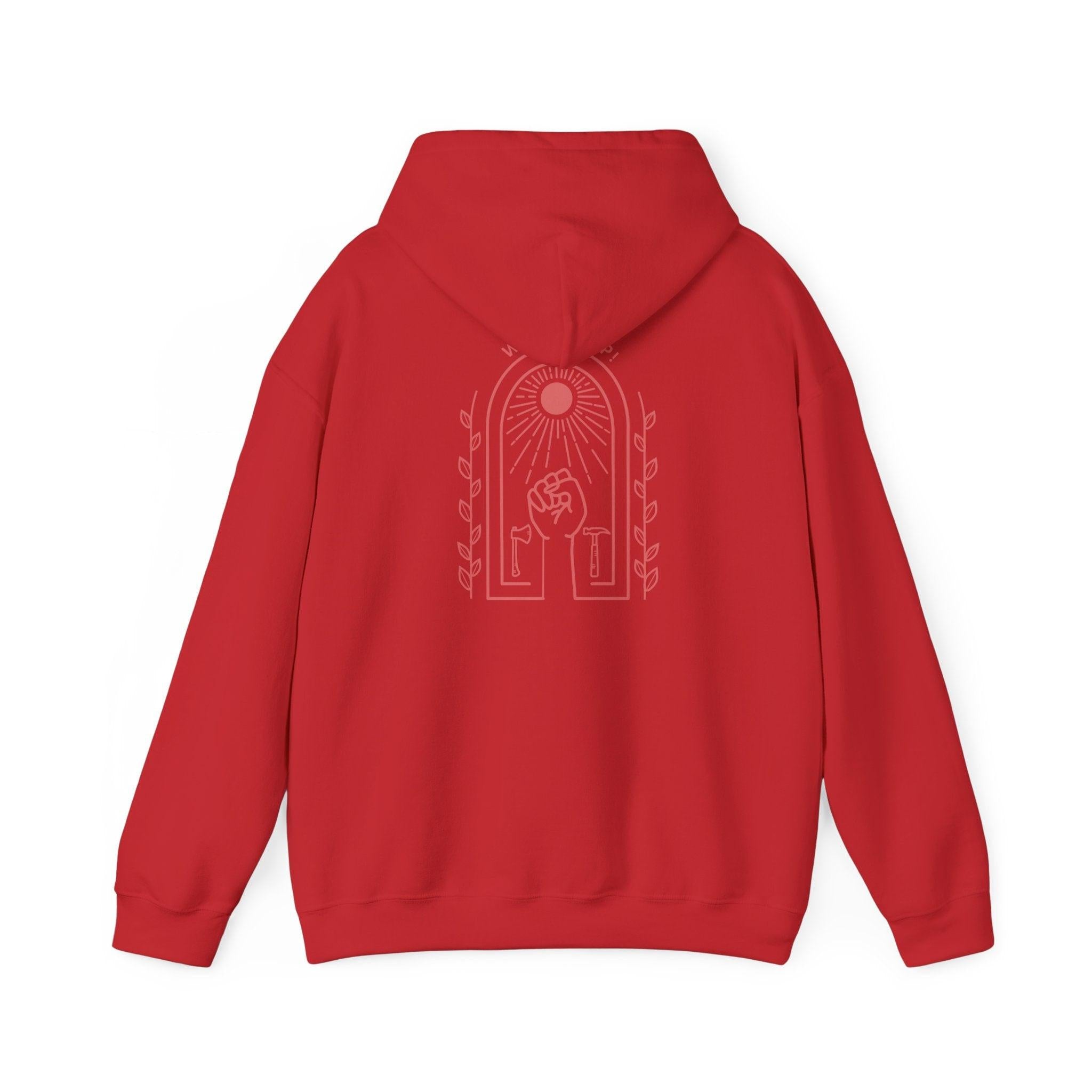 Go Girl Go Hoodie — Feminist Empowerment Graphic Hoodie.