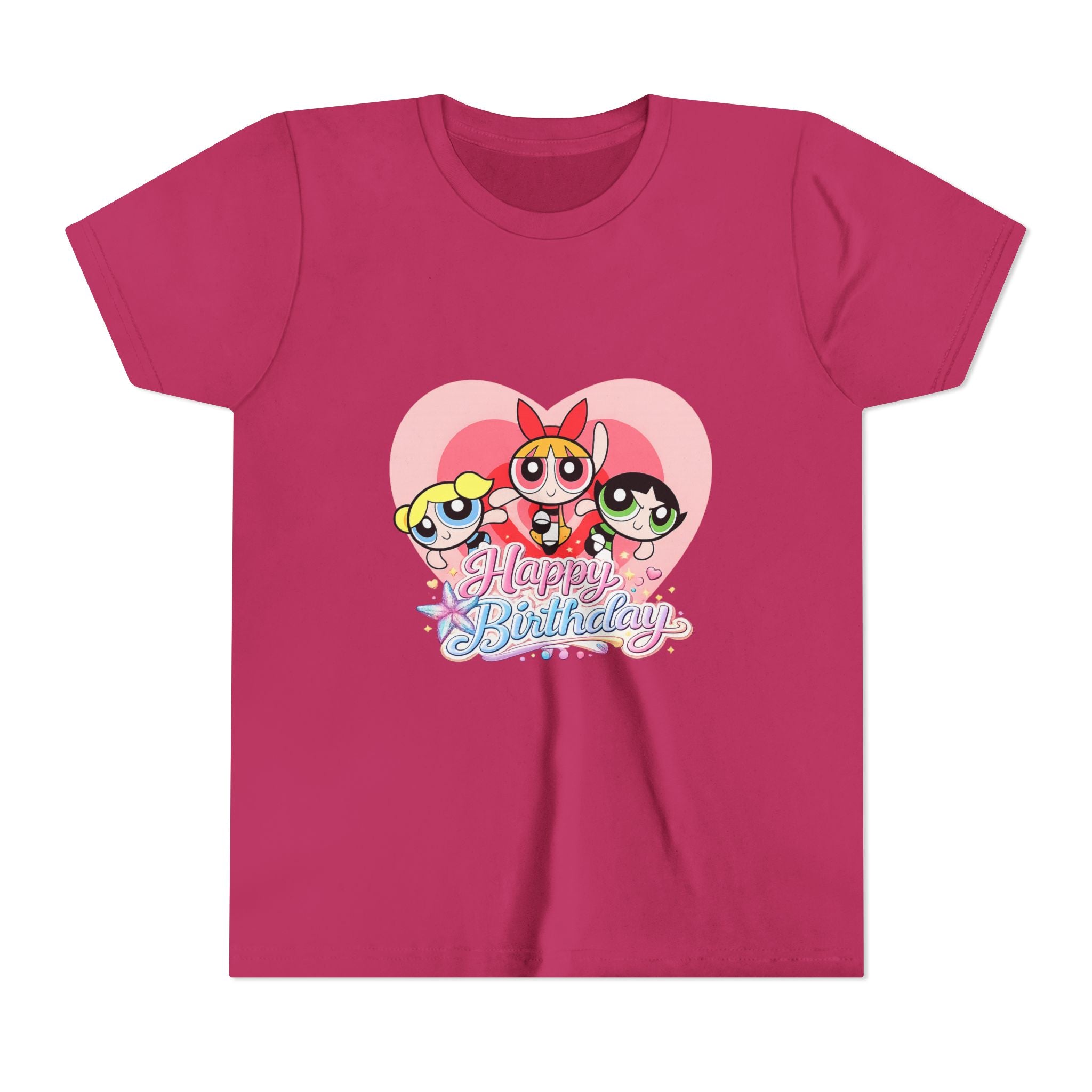 Powerpuff Girls "Happy Birthday" Youth Tee