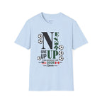 Never Give Up Soccer T‑Shirt — FIFA  2026 Support Tee