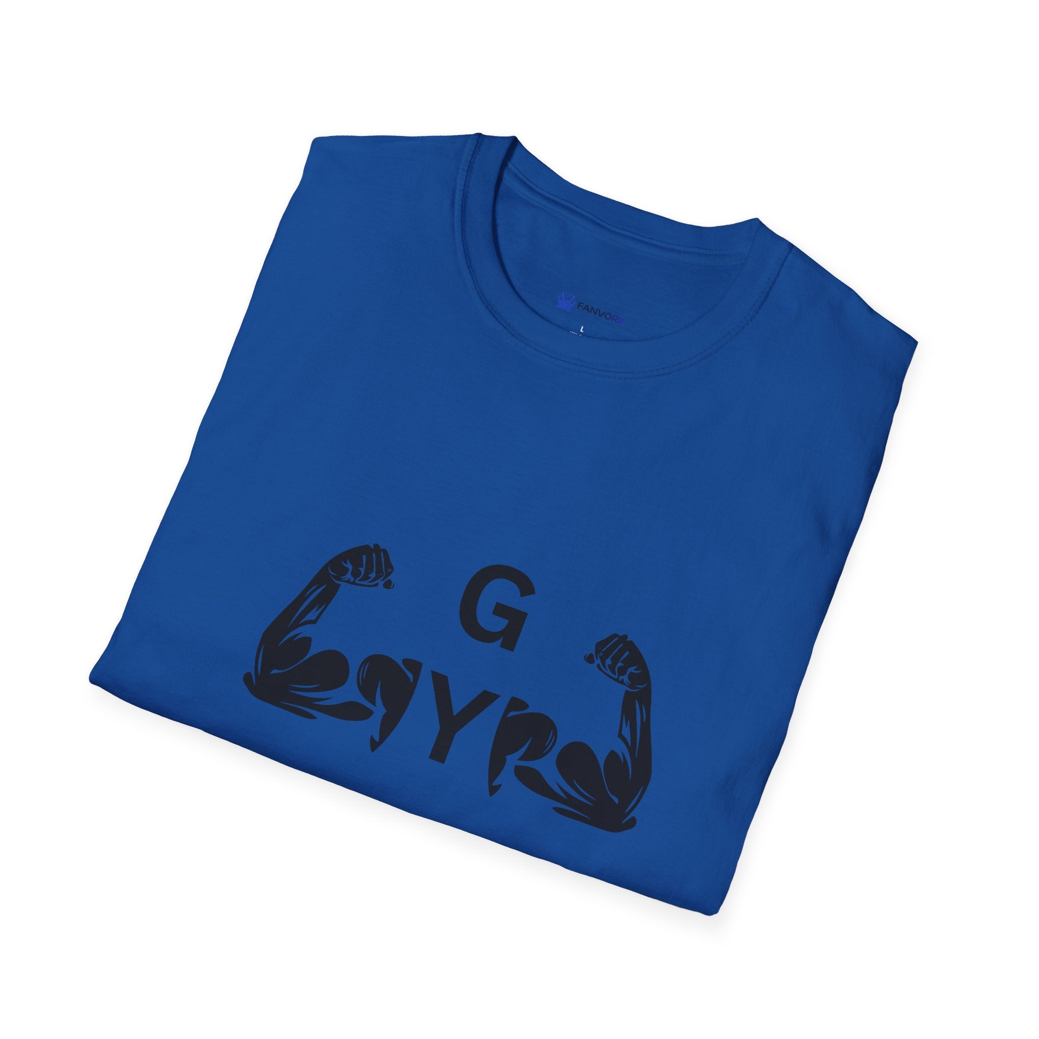 Gym Gyrl Muscle Graphic T‑Shirt