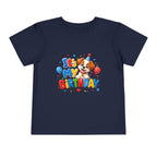 Toddler Birthday Tee — "It's My Birthday" Puppy Party Shirt