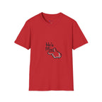 He’s Mine T-Shirt — Cute Couple Graphic Tee with Pointing Hand