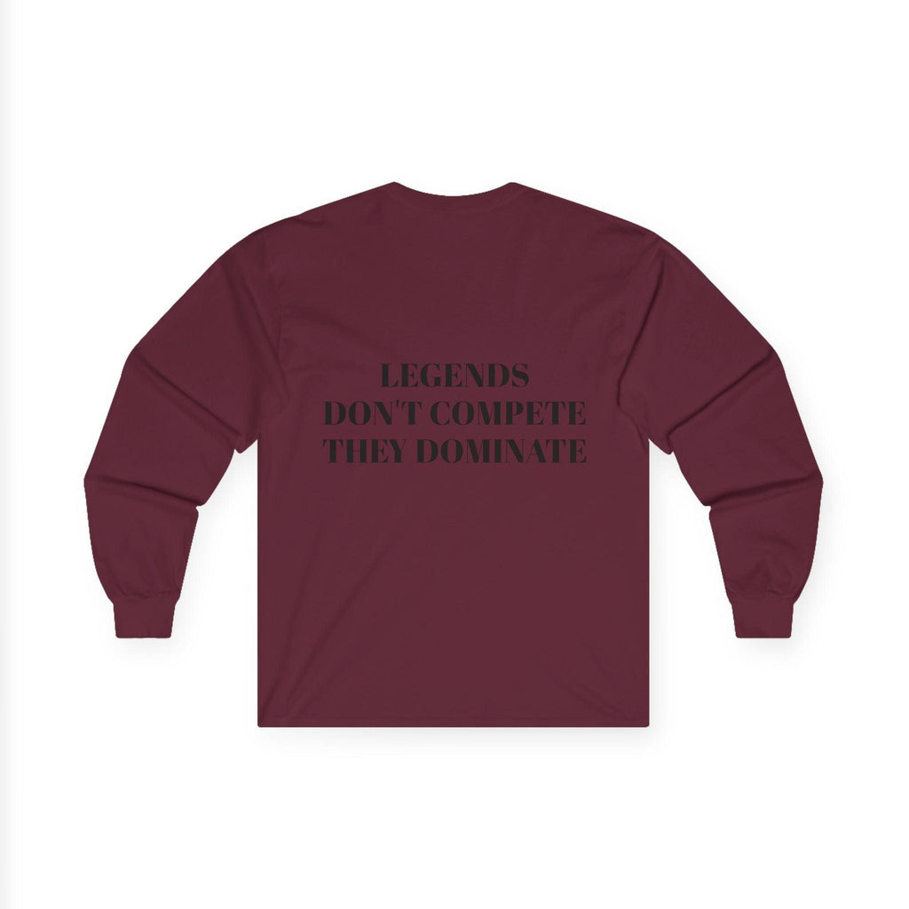 Long Sleeve Football Shirt – World Cup 2026 Fan Tee "Calm Dangerous Genius".