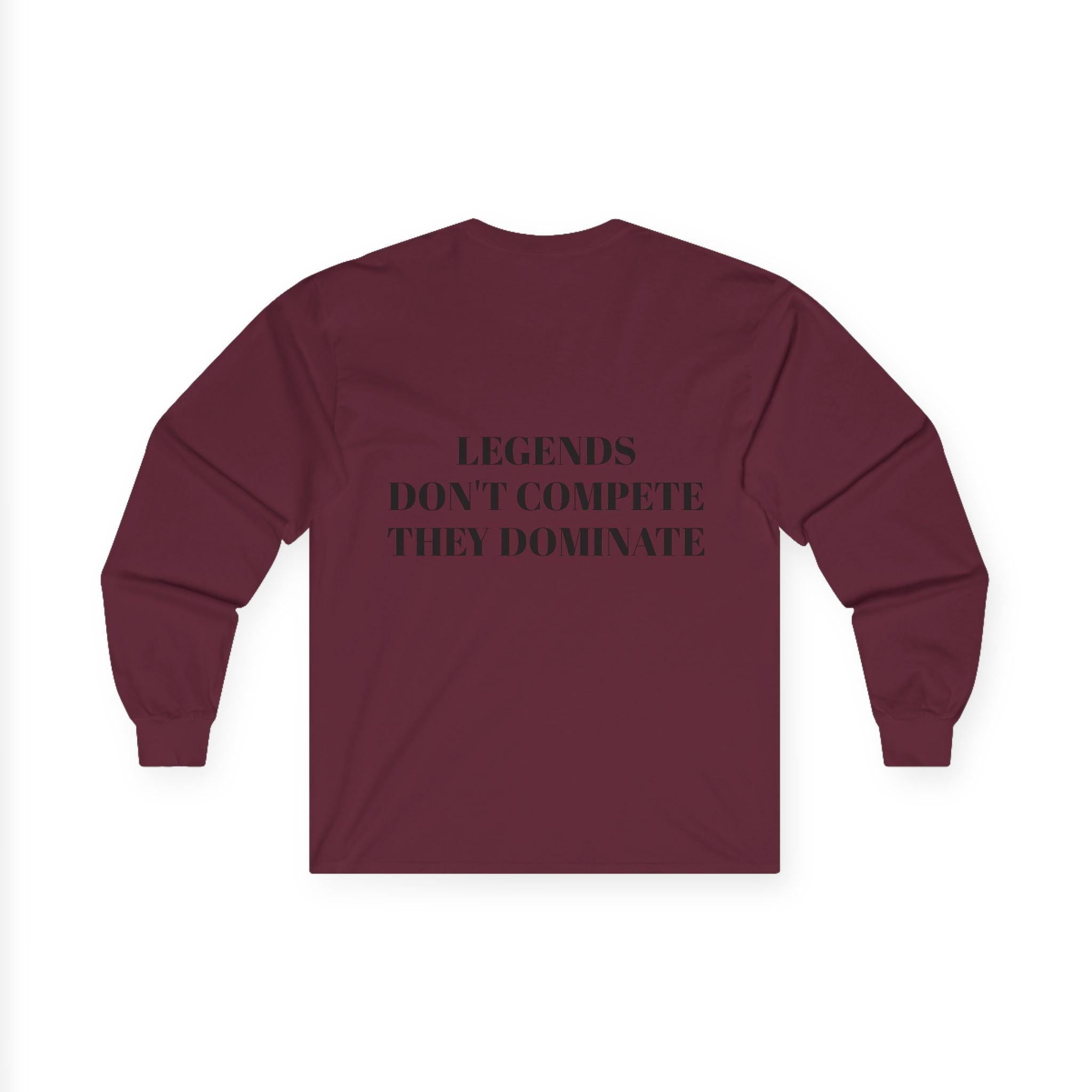 Long Sleeve Football Shirt – World Cup 2026 Fan Tee "Calm Dangerous Genius".