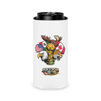 Mascot Can Cooler – Flags & Trophy Beer Koozie