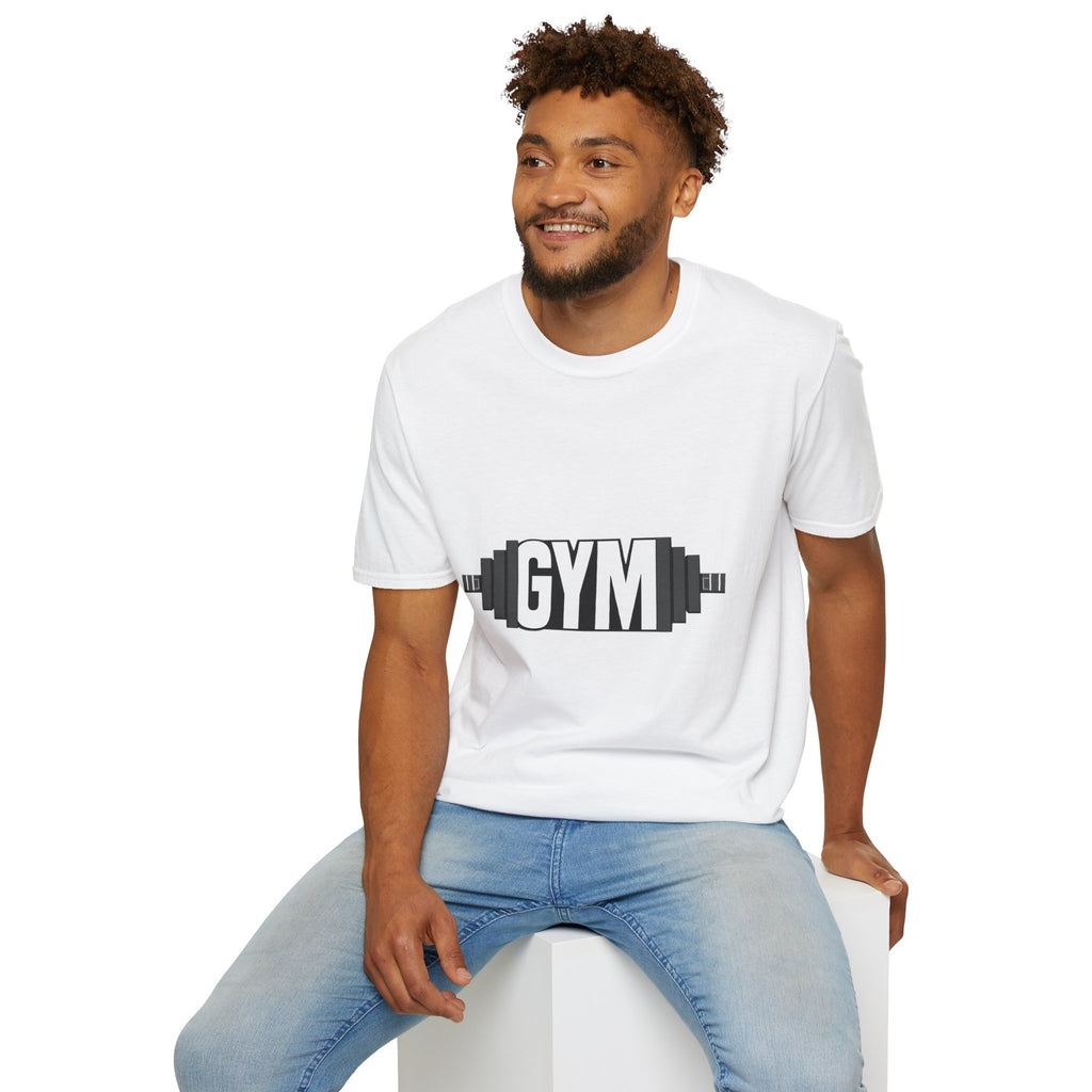 Gym Barbell T‑Shirt — Fitness Workout Tee
