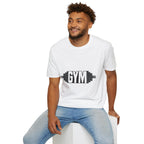 Gym Barbell T‑Shirt — Fitness Workout Tee