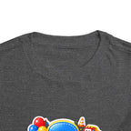 Toddler Birthday Tee — "3" Race Car Happy Birthday Shirt
