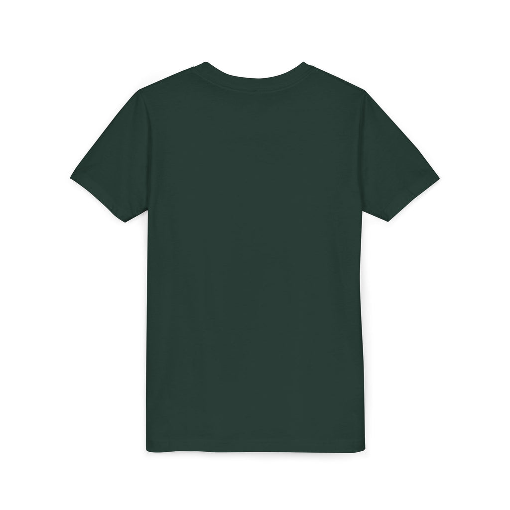 Youth Soccer Tee – Cute Cartoon Player "Ready to Score" Kids Jersey