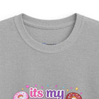 Kids 10th Birthday T-Shirt — “It's My 10th Birthday” Fun Donut Design