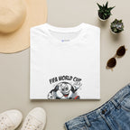 SPORTS comic style Cartoon Mascot T-Shirt — Championship Soccer Tee