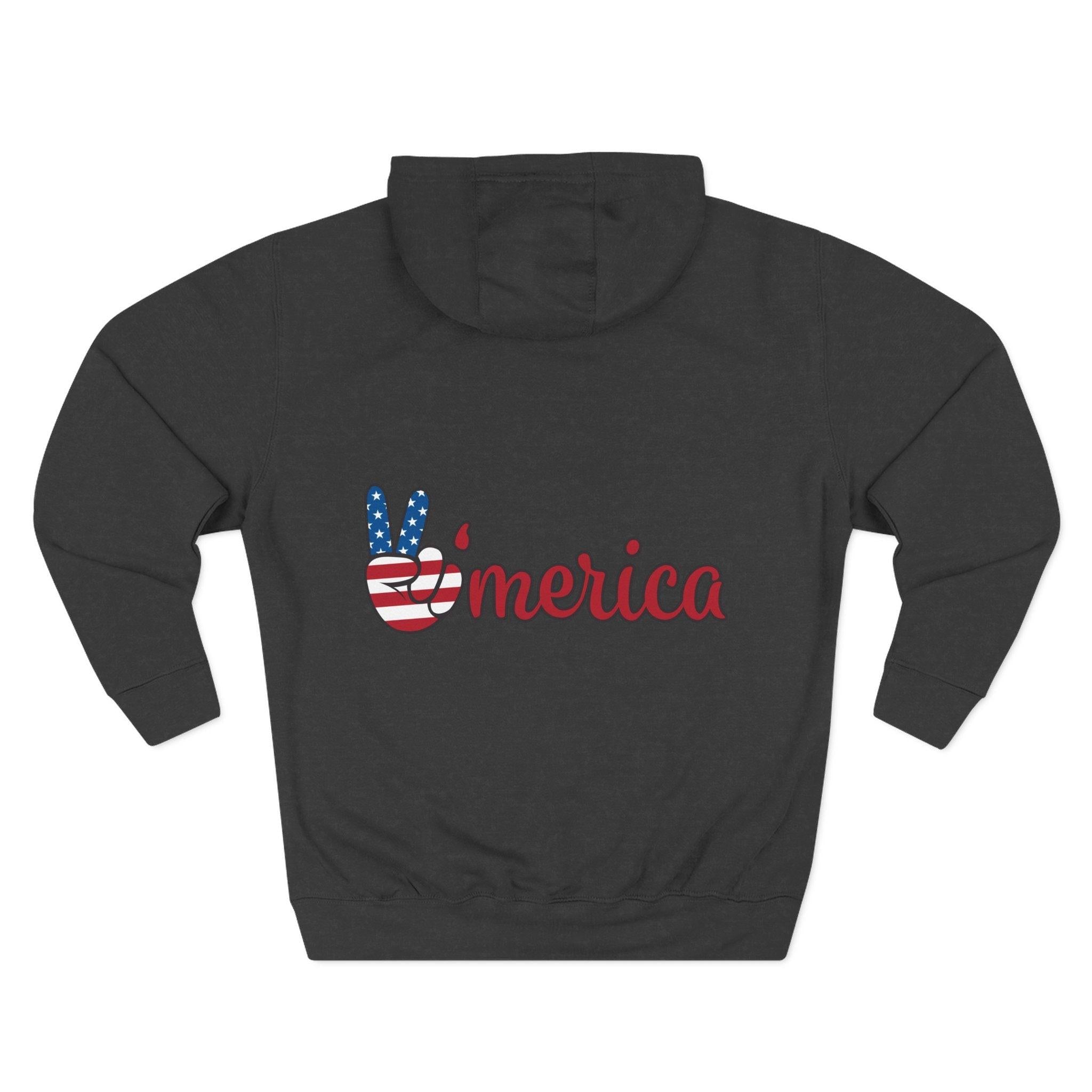 World Cup 2026 Fan Inspired - Patriot Style Fleece Hoodie.