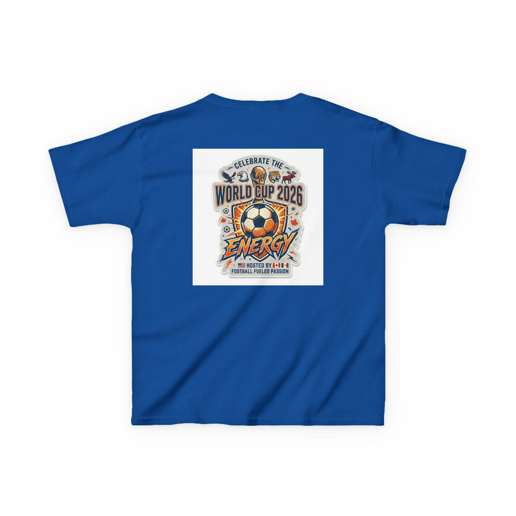 Kinder Fußball WM T-Shirt — „World Cup 2026 Energie“ Mbappé Fan Must-Wear
