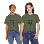 Gym Mode On T-Shirt — Workout Tee with Barbell Graphic
