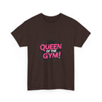 Queen of the Gym T-Shirt — Pink Crown Fitness Tee