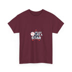 Play Like a Star Baseball Tee — Kids & Youth Sports Shirt