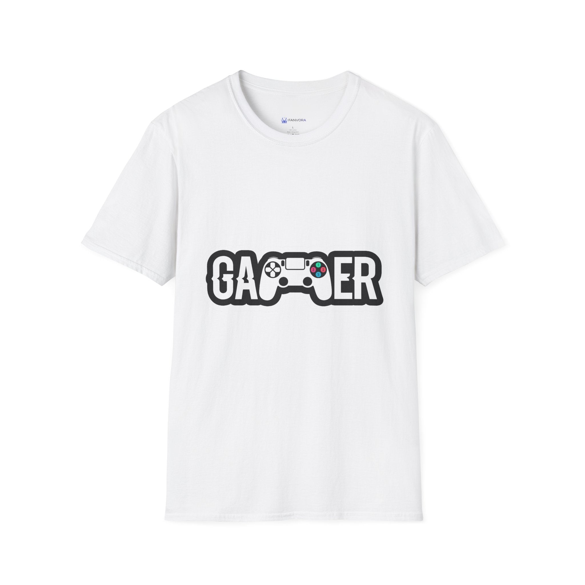 Gamer Controller Graphic T-Shirt — Retro Video Game Tee