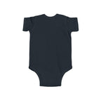 Too Cute to Care Unicorn Baby Bodysuit — Infant Onesie with Playful Pink Graphic.