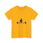 CrossFit Weightlifter T-Shirt — Barbell Silhouette Gym Tee