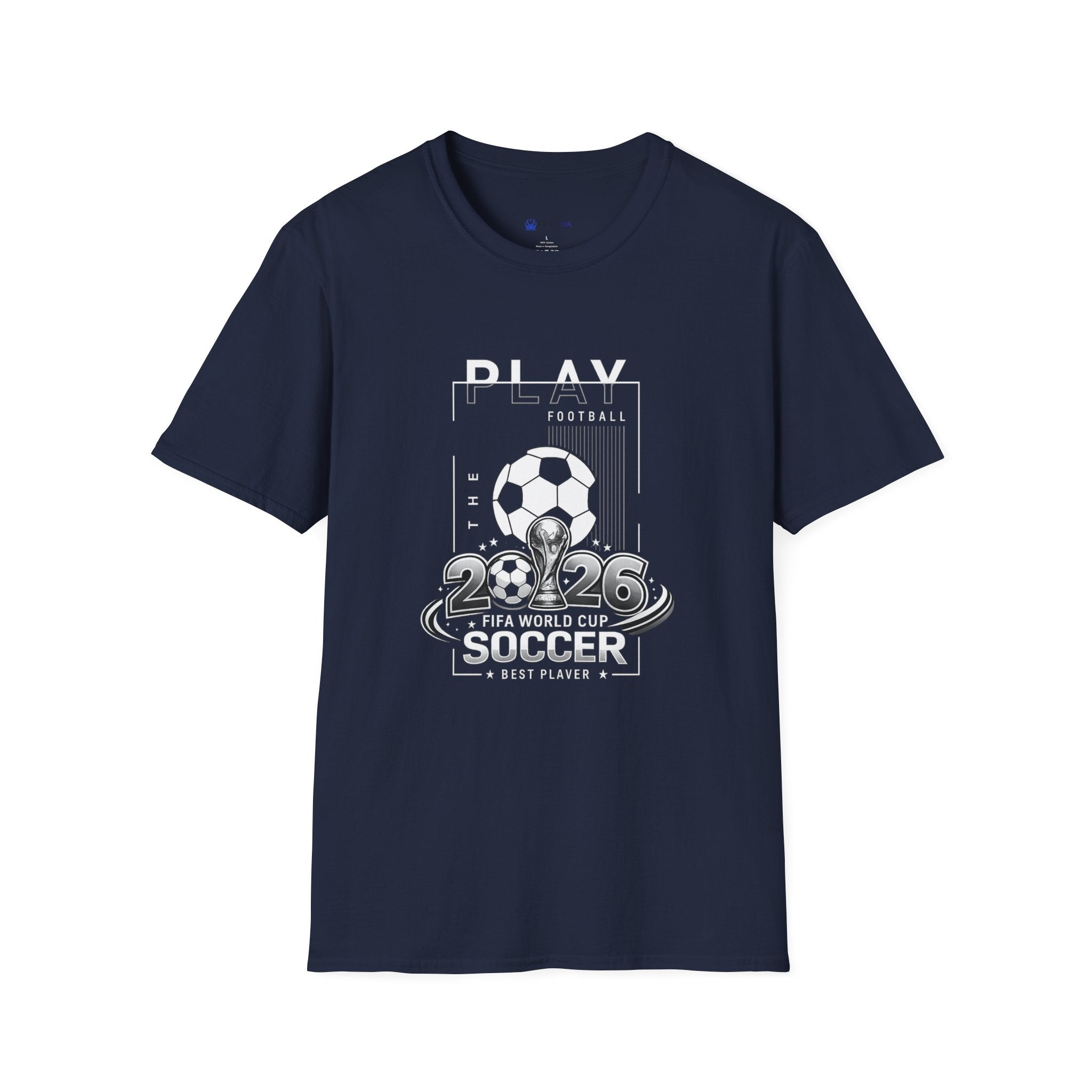 Soccer Play Football T-Shirt — simple elegant 2026 Design