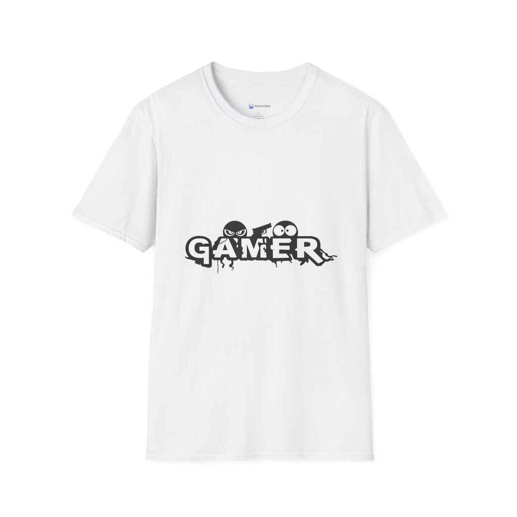 Gamer Crew T‑Shirt — Cute Monstrous Gamer Logo Tee
