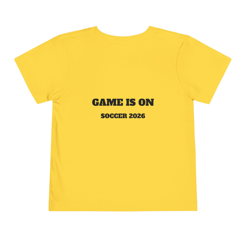 Toddler Soccer Tiger Tee — Cute Kicking Tiger Football Shirt for Kids