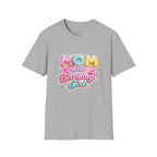 Unisex Softstyle T-Shirt "mom of the birthday girl"
