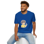 Cute Boy Cartoon Heart T-Shirt – Kawaii Cute Kid Character Tee