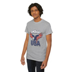 USA Eagle T-Shirt – America Patriotic Graphic Tee for 4th of July
