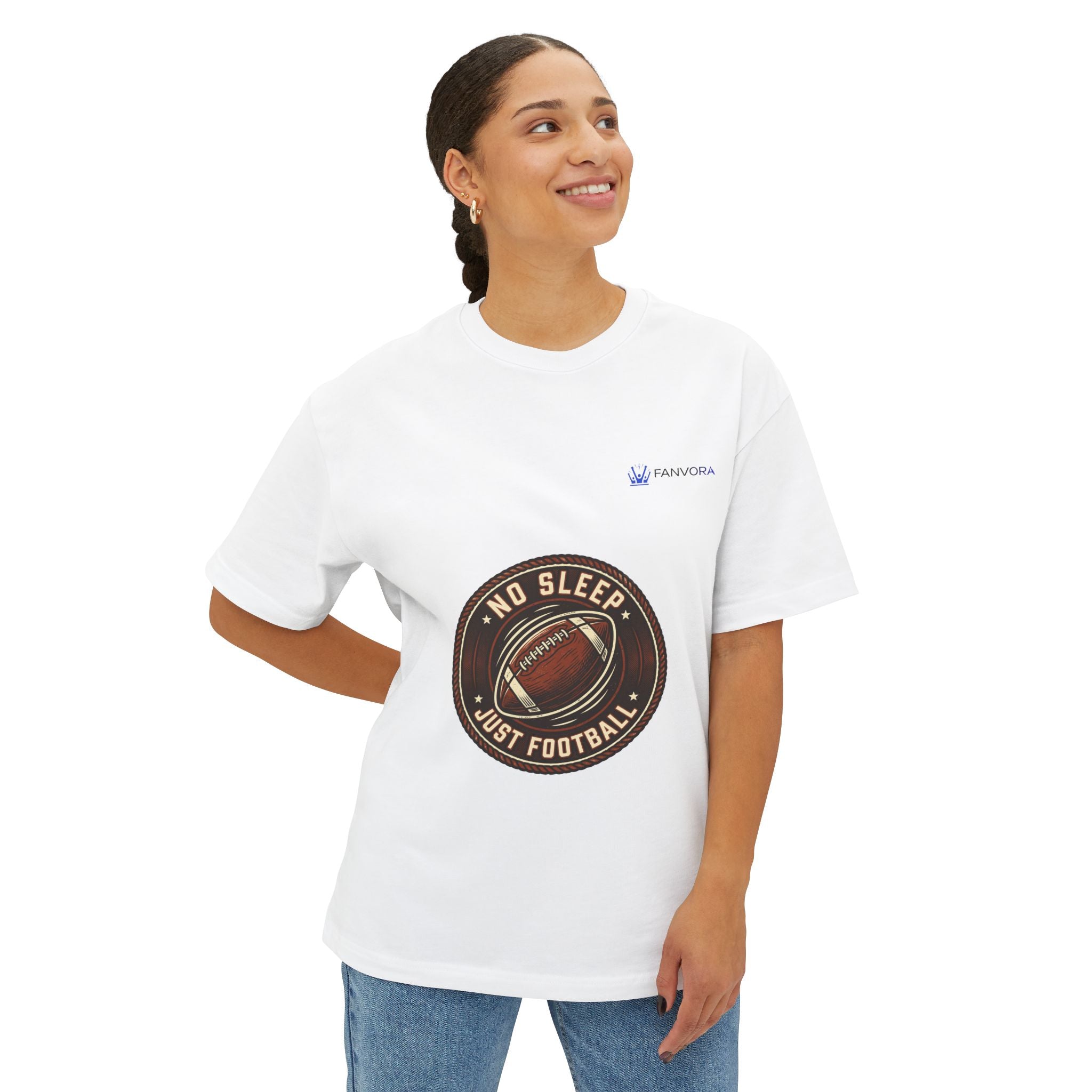American Football Tee — "No Sleep Just Football" Matchday T-Shirt