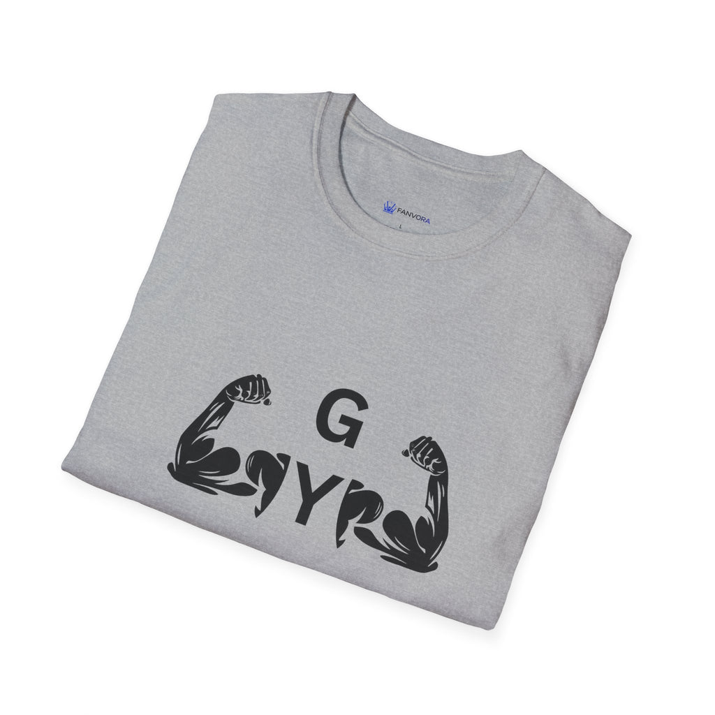 Gym Gyrl Muscle Graphic T‑Shirt